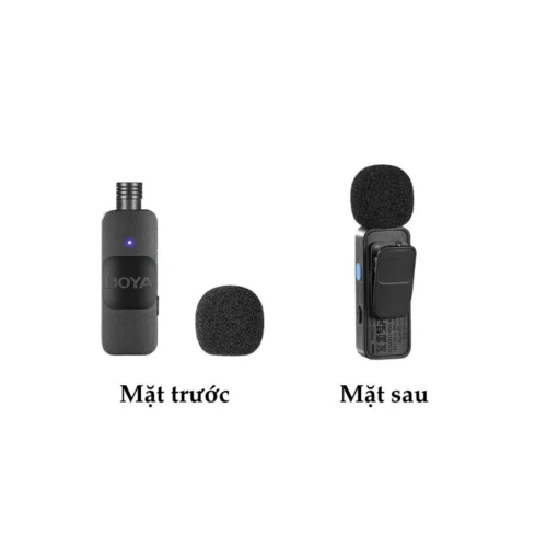 Micro Thu Âm Không Dây BOYA BY-V1 FB193 Chính Hãng - Hình ảnh 2