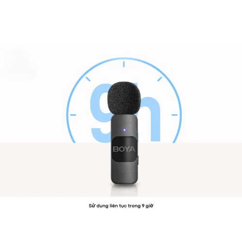 Micro Thu Âm Không Dây BOYA BY-V1 FB193 Chính Hãng - Hình ảnh 6
