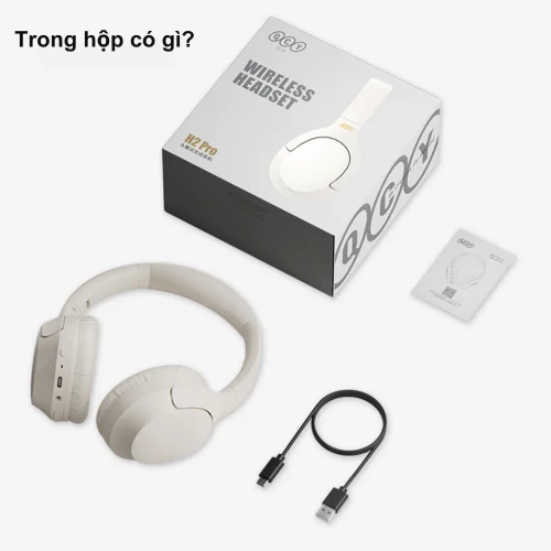 Tai nghe Chụp Tai Không Dây QCY H2 Pro Extra Bass, Bluetooth 5.3, Pin 70H, Độ Trễ Thấp - Hình ảnh 5