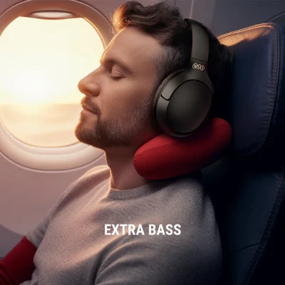 Tai nghe Chụp Tai Không Dây QCY H2 Pro Extra Bass, Bluetooth 5.3, Pin 70H, Độ Trễ Thấp - Tai nghe chụp tai <strong>QCY H2 Pro</strong> với công nghệ QCY H2 Pro, driver 40mm mang đến âm bass mạnh mẽ, độ trễ thấp 78ms, pin 70 giờ (ANC tắt). Công nghệ ENC micro kép cho cuộc gọi rõ nét, thiết kế gập gọn, đệm PU mềm mại, thoải mái cả ngày. Hỗ trợ app QCY tùy chỉnh EQ, Bluetooth 5.3 kết nối ổn định.