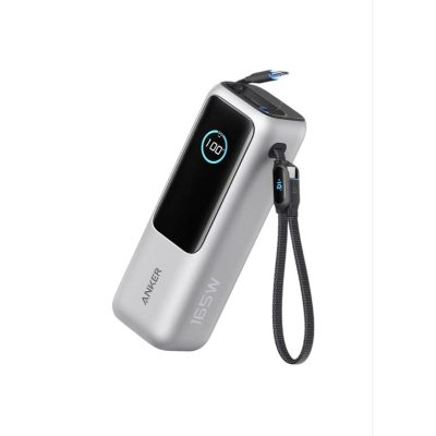 Pin Sạc Dự Phòng Anker Zolo 25.000mAh 165W A1695 Tích Hợp Cáp USB-C Thu Gọn - A1695