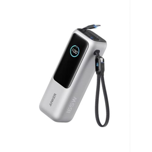 Pin Sạc Dự Phòng Anker Zolo 25.000mAh 165W A1695 Tích Hợp Cáp USB-C Thu Gọn - A1695