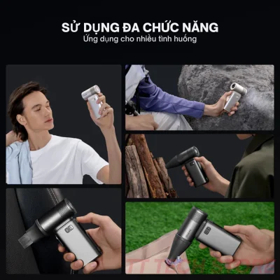 Quạt cầm tay Jisulife Handheld Fan Ultra 2, pin 9.000mAh, 100 mức gió, giảm ồn gấp 3 lần, cảm biến gió 17m/s - Phá vỡ mọi giới hạn của một chiếc quạt mini, <strong>quạt cầm tay Jisulife Handheld Fan Ultra 2</strong> là một siêu phẩm công nghệ dành cho những ai tìm kiếm sự đỉnh cao. Trải nghiệm sức mạnh của một cơn bão di động với tốc độ gió lên đến 17m/s, cùng khả năng tùy chỉnh chính xác 100 mức gió qua màn hình LED thông minh. Viên pin "khủng long" 9.000mAh không chỉ cho thời gian sử dụng bất tận mà còn kiêm luôn chức năng sạc dự phòng. Đặc biệt, công nghệ giảm ồn gấp 3 lần mang đến sự tĩnh lặng đáng kinh ngạc. <strong>Quạt cầm tay Jisulife Handheld Fan Ultra 2</strong> không chỉ làm mát, nó định nghĩa lại trải nghiệm của bạn.