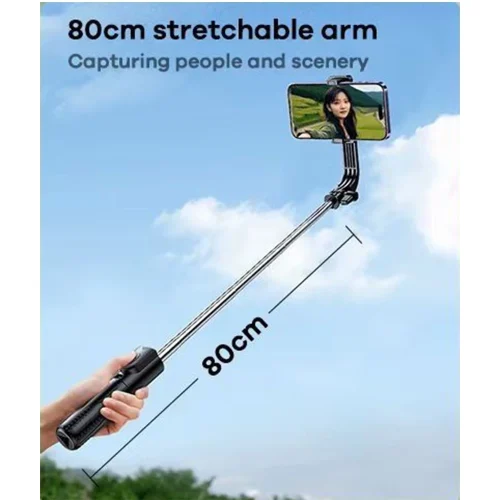 Gậy Chụp Ảnh Tripod REMAX P16, Dài 0.8m, Thiết Kế Mini, Xoay 360°, Remote Bluetooth - Hình ảnh 2