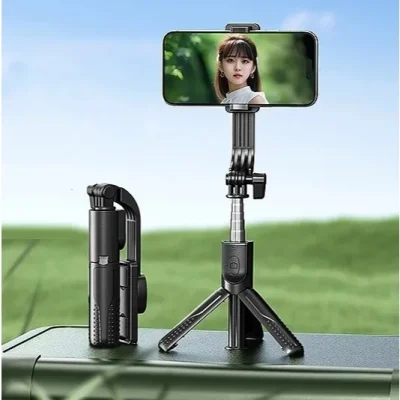Gậy Chụp Ảnh Tripod REMAX P16, Dài 0.8m, Thiết Kế Mini, Xoay 360°, Remote Bluetooth - <p dir="ltr" data-pm-slice="1 1 []">Gậy chụp ảnh REMAX <strong>P16</strong> tích hợp tripod 3 chân, dài tối đa 0.8m, thiết kế mini, remote Bluetooth điều khiển từ xa 10m. Chất liệu ABS + hợp kim nhôm, trọng lượng 160g, xoay 360°. Tương thích Android 4.4+, iOS 5.1+. Pin remote 50mAh, sạc 1h, dùng 8h. Bảo hành 12 tháng, lý tưởng chụp ảnh, quay video, livestream.</p>