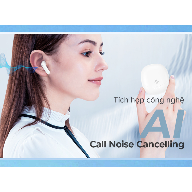 Tai Nghe True Wireless HAVIT TW931, Bluetooth 5.4, Khử Ồn AI, Nghe Đến 6H - Hàng Chính Hãng - Khám phá sự tự do không dây và giao tiếp rõ ràng với tai nghe True Wireless <strong>HAVIT TW931</strong>. Sản phẩm đi tiên phong với công nghệ kết nối không dây thế hệ mới nhất Bluetooth 5.4, đảm bảo tín hiệu ổn định tuyệt đối và ghép nối tức thì. Công nghệ khử ồn cuộc gọi bằng AI lọc bỏ tạp âm hiệu quả, giúp giọng nói của bạn luôn trong trẻo và chuyên nghiệp trong mọi hoàn cảnh. Tận hưởng đến 26 giờ nghe nhạc cùng hộp sạc nhỏ gọn. Với thiết kế công thái học vừa vặn, mang lại cảm giác đeo thoải mái suốt cả ngày, <strong>HAVIT TW931</strong> là lựa chọn thông minh cho nhu cầu nghe nhạc và đàm thoại hàng ngày của bạn.