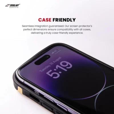 Kính Cường Lực ZEELOT SOLIDsleek Privacy Chống Nhìn Trộm cho iPhone 15/15 Plus/15 Pro/15 Pro Max và iPhone 16 Series - Kính cường lực <strong>ZEELOT SOLIDsleek Privacy</strong> cho iPhone 15/15 Plus/15 Pro/15 Pro Max và iPhone 16 Series, mỏng 0.26mm, chống nhìn trộm với góc nhìn 28°, độ cứng 9H. Công nghệ 5 lớp Privacy bảo vệ riêng tư, chống vân tay, trầy xước, tương thích ốp lưng. Chính hãng Singapore, bảo hành 30 ngày, dễ dán, đảm bảo an toàn tối ưu.