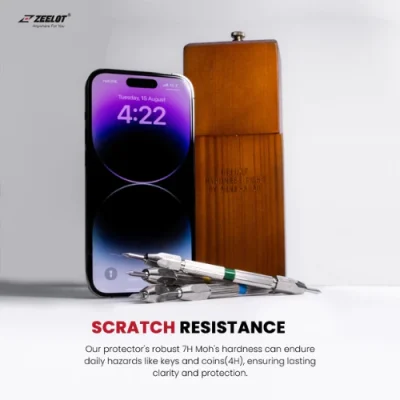 Kính Cường Lực ZEELOT SOLIDsleek Privacy Chống Nhìn Trộm cho iPhone 15/15 Plus/15 Pro/15 Pro Max và iPhone 16 Series - Kính cường lực <strong>ZEELOT SOLIDsleek Privacy</strong> cho iPhone 15/15 Plus/15 Pro/15 Pro Max và iPhone 16 Series, mỏng 0.26mm, chống nhìn trộm với góc nhìn 28°, độ cứng 9H. Công nghệ 5 lớp Privacy bảo vệ riêng tư, chống vân tay, trầy xước, tương thích ốp lưng. Chính hãng Singapore, bảo hành 30 ngày, dễ dán, đảm bảo an toàn tối ưu.