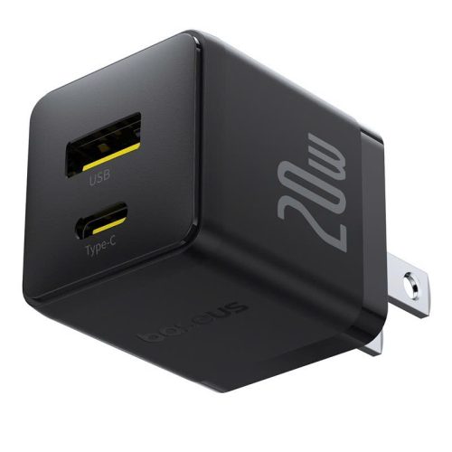 Sạc nhanh hiệu Baseus Palm C+U 20W US - Hình ảnh 7