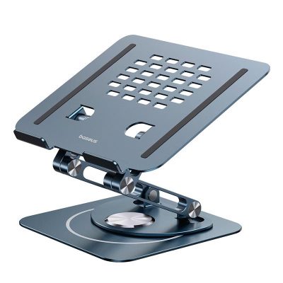 Giá đỡ Laptop hiệu Baseus UltraStable Pro Series Rotatable and Foldable (Three-Fold Version) - Định nghĩa lại sự di động và chuyên nghiệp với giá đỡ laptop <strong>Baseus UltraStable Pro Series Rotatable and Foldable (Three-Fold Version)</strong>. Đây là giải pháp tối thượng cho người dùng năng động, với thiết kế gấp ba khúc độc đáo, thu gọn sản phẩm lại chỉ như một cuốn sổ tay, dễ dàng mang theo mọi lúc mọi nơi. Được chế tác từ hợp kim nhôm siêu vững chắc, giá đỡ đảm bảo sự ổn định tuyệt đối cho mọi dòng laptop. Tận hưởng sự linh hoạt với khả năng xoay 360°, tùy chỉnh độ cao và góc nghiêng vô hạn để có tư thế làm việc hoàn hảo, chống mỏi cổ vai gáy. Hãy đầu tư cho sức khỏe và hiệu suất với <strong>Baseus UltraStable Pro Series Rotatable and Foldable (Three-Fold Version)</strong>.