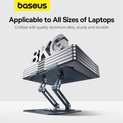 Giá đỡ Laptop hiệu Baseus UltraStable Pro Series Rotatable and Foldable (Three-Fold Version) - Hình ảnh 11