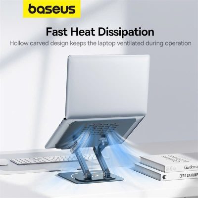 Giá đỡ Laptop hiệu Baseus UltraStable Pro Series Rotatable and Foldable (Three-Fold Version) - Định nghĩa lại sự di động và chuyên nghiệp với giá đỡ laptop <strong>Baseus UltraStable Pro Series Rotatable and Foldable (Three-Fold Version)</strong>. Đây là giải pháp tối thượng cho người dùng năng động, với thiết kế gấp ba khúc độc đáo, thu gọn sản phẩm lại chỉ như một cuốn sổ tay, dễ dàng mang theo mọi lúc mọi nơi. Được chế tác từ hợp kim nhôm siêu vững chắc, giá đỡ đảm bảo sự ổn định tuyệt đối cho mọi dòng laptop. Tận hưởng sự linh hoạt với khả năng xoay 360°, tùy chỉnh độ cao và góc nghiêng vô hạn để có tư thế làm việc hoàn hảo, chống mỏi cổ vai gáy. Hãy đầu tư cho sức khỏe và hiệu suất với <strong>Baseus UltraStable Pro Series Rotatable and Foldable (Three-Fold Version)</strong>.