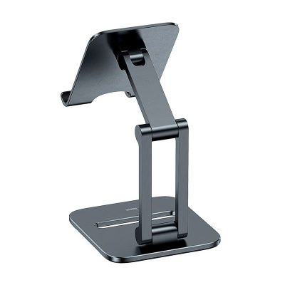 Giá Đỡ Điện Thoại/iPad Baseus Desktop Biaxial Foldable Metal Stand - Trục Kép, Gấp Gọn, Hợp Kim Nhôm Chống Mỏi Cổ - Nâng tầm không gian làm việc của bạn và bảo vệ sức khỏe với giá đỡ đa năng <strong>Baseus Desktop Biaxial Foldable Metal Stand</strong>. Được chế tác từ hợp kim nhôm nguyên khối sang trọng, sản phẩm mang lại sự vững chắc tuyệt đối cho cả điện thoại và máy tính bảng. Thiết kế trục kép (biaxial) thông minh cho phép bạn tùy chỉnh vô hạn độ cao và góc nhìn, giúp nâng màn hình ngang tầm mắt, cải thiện tư thế và chống mỏi cổ vai gáy hiệu quả. Khi không sử dụng, giá đỡ có thể gập gọn hoàn toàn, dễ dàng mang theo mọi lúc mọi nơi. Hãy đầu tư vào sự thoải mái và chuyên nghiệp với <strong>Baseus Desktop Biaxial Foldable Metal Stand</strong>.