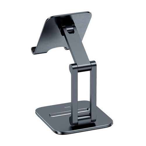 Giá Đỡ Điện Thoại/iPad Baseus Desktop Biaxial Foldable Metal Stand - Trục Kép, Gấp Gọn, Hợp Kim Nhôm Chống Mỏi Cổ - Hình ảnh 4