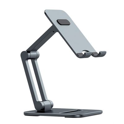 Giá Đỡ Điện Thoại/iPad Baseus Desktop Biaxial Foldable Metal Stand - Trục Kép, Gấp Gọn, Hợp Kim Nhôm Chống Mỏi Cổ - Nâng tầm không gian làm việc của bạn và bảo vệ sức khỏe với giá đỡ đa năng <strong>Baseus Desktop Biaxial Foldable Metal Stand</strong>. Được chế tác từ hợp kim nhôm nguyên khối sang trọng, sản phẩm mang lại sự vững chắc tuyệt đối cho cả điện thoại và máy tính bảng. Thiết kế trục kép (biaxial) thông minh cho phép bạn tùy chỉnh vô hạn độ cao và góc nhìn, giúp nâng màn hình ngang tầm mắt, cải thiện tư thế và chống mỏi cổ vai gáy hiệu quả. Khi không sử dụng, giá đỡ có thể gập gọn hoàn toàn, dễ dàng mang theo mọi lúc mọi nơi. Hãy đầu tư vào sự thoải mái và chuyên nghiệp với <strong>Baseus Desktop Biaxial Foldable Metal Stand</strong>.