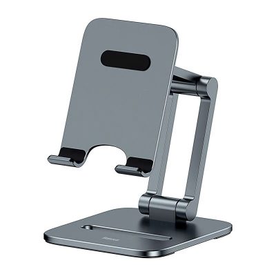 Giá Đỡ Điện Thoại/iPad Baseus Desktop Biaxial Foldable Metal Stand - Trục Kép, Gấp Gọn, Hợp Kim Nhôm Chống Mỏi Cổ - Nâng tầm không gian làm việc của bạn và bảo vệ sức khỏe với giá đỡ đa năng <strong>Baseus Desktop Biaxial Foldable Metal Stand</strong>. Được chế tác từ hợp kim nhôm nguyên khối sang trọng, sản phẩm mang lại sự vững chắc tuyệt đối cho cả điện thoại và máy tính bảng. Thiết kế trục kép (biaxial) thông minh cho phép bạn tùy chỉnh vô hạn độ cao và góc nhìn, giúp nâng màn hình ngang tầm mắt, cải thiện tư thế và chống mỏi cổ vai gáy hiệu quả. Khi không sử dụng, giá đỡ có thể gập gọn hoàn toàn, dễ dàng mang theo mọi lúc mọi nơi. Hãy đầu tư vào sự thoải mái và chuyên nghiệp với <strong>Baseus Desktop Biaxial Foldable Metal Stand</strong>.