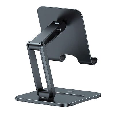 Giá Đỡ Điện Thoại/iPad Baseus Desktop Biaxial Foldable Metal Stand - Trục Kép, Gấp Gọn, Hợp Kim Nhôm Chống Mỏi Cổ - Nâng tầm không gian làm việc của bạn và bảo vệ sức khỏe với giá đỡ đa năng <strong>Baseus Desktop Biaxial Foldable Metal Stand</strong>. Được chế tác từ hợp kim nhôm nguyên khối sang trọng, sản phẩm mang lại sự vững chắc tuyệt đối cho cả điện thoại và máy tính bảng. Thiết kế trục kép (biaxial) thông minh cho phép bạn tùy chỉnh vô hạn độ cao và góc nhìn, giúp nâng màn hình ngang tầm mắt, cải thiện tư thế và chống mỏi cổ vai gáy hiệu quả. Khi không sử dụng, giá đỡ có thể gập gọn hoàn toàn, dễ dàng mang theo mọi lúc mọi nơi. Hãy đầu tư vào sự thoải mái và chuyên nghiệp với <strong>Baseus Desktop Biaxial Foldable Metal Stand</strong>.