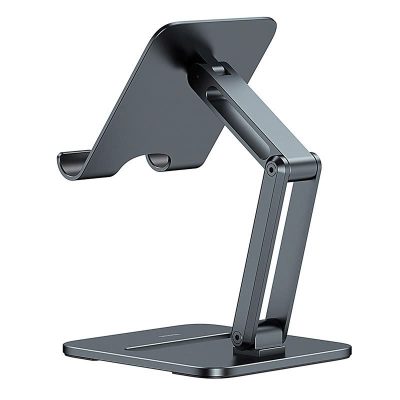 Giá Đỡ Điện Thoại/iPad Baseus Desktop Biaxial Foldable Metal Stand - Trục Kép, Gấp Gọn, Hợp Kim Nhôm Chống Mỏi Cổ - Nâng tầm không gian làm việc của bạn và bảo vệ sức khỏe với giá đỡ đa năng <strong>Baseus Desktop Biaxial Foldable Metal Stand</strong>. Được chế tác từ hợp kim nhôm nguyên khối sang trọng, sản phẩm mang lại sự vững chắc tuyệt đối cho cả điện thoại và máy tính bảng. Thiết kế trục kép (biaxial) thông minh cho phép bạn tùy chỉnh vô hạn độ cao và góc nhìn, giúp nâng màn hình ngang tầm mắt, cải thiện tư thế và chống mỏi cổ vai gáy hiệu quả. Khi không sử dụng, giá đỡ có thể gập gọn hoàn toàn, dễ dàng mang theo mọi lúc mọi nơi. Hãy đầu tư vào sự thoải mái và chuyên nghiệp với <strong>Baseus Desktop Biaxial Foldable Metal Stand</strong>.