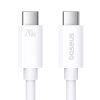 Cáp sạc nhanh hiệu Baseus Superior 2 USB4 Full-Function USB-C to USB-C 240W - Đừng để kích thước đánh lừa bạn! Củ sạc <strong>Baseus Palm 1C 30W US</strong> là một "gã khổng lồ" năng lượng trong một thân hình tí hon. Tích hợp công nghệ SuperSi tiên tiến, sản phẩm mang đến công suất 30W mạnh mẽ, có khả năng sạc nhanh cho cả MacBook Air, iPad Pro và hỗ trợ sạc siêu nhanh cho Samsung. Với kích thước chỉ nằm gọn trong lòng bàn tay, đây là người bạn đồng hành lý tưởng cho những chuyến đi, giúp tiết kiệm không gian mà không hy sinh hiệu suất. An toàn, mạnh mẽ và siêu di động, <strong>Baseus Palm 1C 30W US</strong> là giải pháp sạc tối giản cho mọi tín đồ công nghệ.