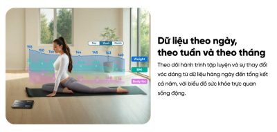 Cân Điện Tử Thông Minh eufy C20 - Hàng Chính Hãng | Phân Tích 16 Chỉ Số Cơ Thể, Kết Nối App EufyLife - Khám phá ngay cân điện tử thông minh <strong>eufy C20</strong>, người bạn đồng hành lý tưởng trên hành trình chăm sóc sức khỏe toàn diện. Với khả năng phân tích chính xác 16 chỉ số sinh trắc học quan trọng, <strong>eufy C20</strong> giúp bạn thấu hiểu cơ thể một cách sâu sắc nhất. Thiết bị sở hữu thiết kế tinh tế, màn hình TFT 3.36 inch hiển thị thông tin trực quan và kết nối dễ dàng với ứng dụng EufyLife qua Bluetooth. Theo dõi tiến trình, đặt mục tiêu và quản lý sức khỏe cho cả gia đình chưa bao giờ dễ dàng đến thế. Với độ chính xác cao và khả năng lưu trữ không giới hạn hồ sơ người dùng, đây là lựa chọn hoàn hảo cho mọi gia đình hiện đại.