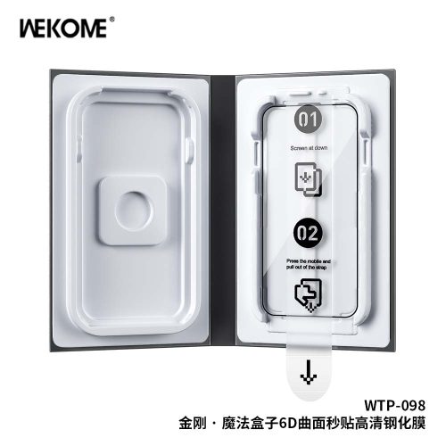 Kính Cường Lực WEKOME WTP-098 Kingkong, Khung Tự Dán, Trong Suốt, Siêu Bền - Hình ảnh 4