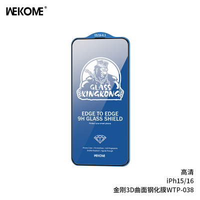 Kính Cường Lực WEKOME WTP-038 Kingkong, Full Màn Hình, Siêu Cứng, Chống Vân Tay - <p dir="ltr" data-pm-slice="1 1 []">Kính cường lực WEKOME <strong>WTP-038</strong> Kingkong, siêu mỏng 0.33mm, full màn hình, trong suốt HD, phủ nano chống vân tay, dầu, nước. Độ cứng 9H, bảo vệ màn hình khỏi va đập, trầy xước. Khung tự dán từ tính, dán dễ, không bọt khí, cảm ứng mượt. Lý tưởng cho iPhone, thẩm mỹ cao.</p>