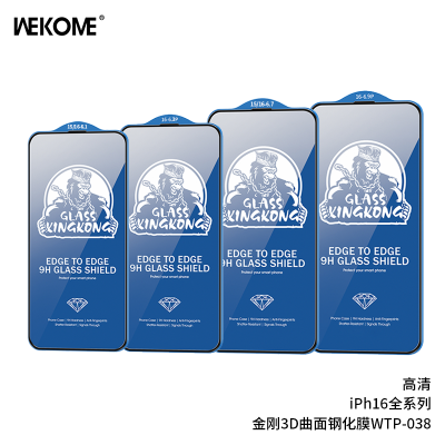 Kính Cường Lực WEKOME WTP-038 Kingkong, Full Màn Hình, Siêu Cứng, Chống Vân Tay - <p dir="ltr" data-pm-slice="1 1 []">Kính cường lực WEKOME <strong>WTP-038</strong> Kingkong, siêu mỏng 0.33mm, full màn hình, trong suốt HD, phủ nano chống vân tay, dầu, nước. Độ cứng 9H, bảo vệ màn hình khỏi va đập, trầy xước. Khung tự dán từ tính, dán dễ, không bọt khí, cảm ứng mượt. Lý tưởng cho iPhone, thẩm mỹ cao.</p>