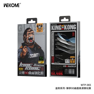Kính Cường Lực KINGKONG WTP-065 Trong Suốt, Siêu Cứng 9H, Full Viền