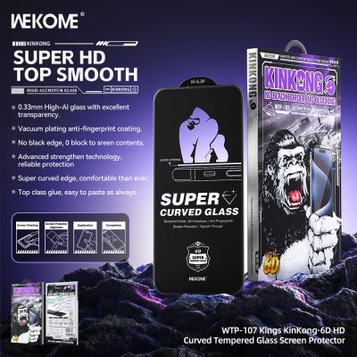 Kính Cường Lực KINGKONG WTP-107 Trong Suốt Không Viền Đen, Siêu Cứng, Chống Vân Tay - <p dir="ltr" data-pm-slice="1 1 []">Kính cường lực KINGKONG <strong>WTP-107</strong>, siêu mỏng 0.33mm, full màn hình 6D, trong suốt HD, không viền đen, phủ nano chống vân tay, bụi, dầu, nước. Độ cứng 9H, bảo vệ màn hình iPhone khỏi va đập, trầy xước. Khung tự dán, dán dễ, cảm ứng mượt. Lý tưởng cho iPhone, hiển thị sắc nét, thẩm mỹ cao.</p>