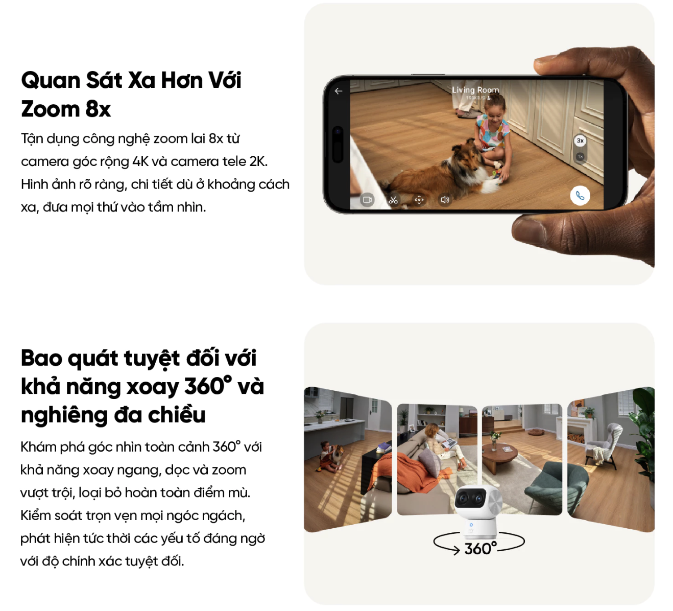 Camera trong nhà Eufy Indoor S350 - Hình ảnh 12