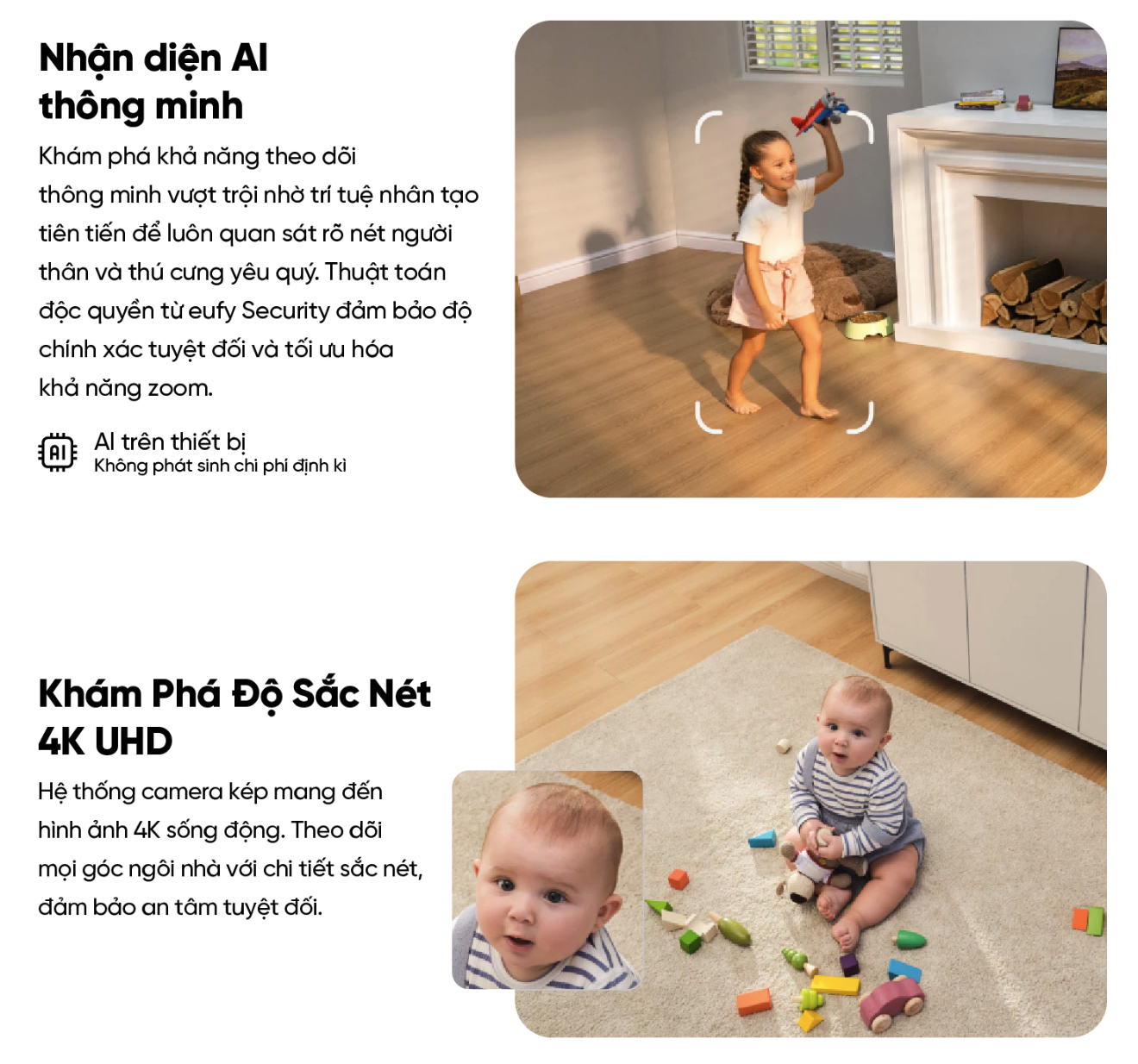 Camera trong nhà Eufy Indoor S350 - Hình ảnh 9