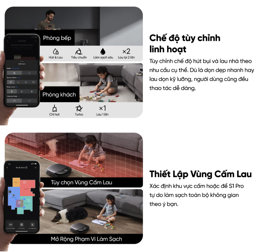 Robot hút bụi lau sàn eufy Omni S1 Pro - Hình ảnh 10
