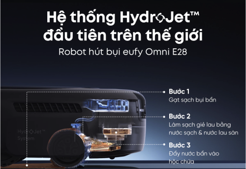 Robot Hút Bụi Lau Sàn Eufy Omni E28 - Hình ảnh 12