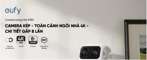 Camera trong nhà Eufy Indoor S350 - Hình ảnh 7