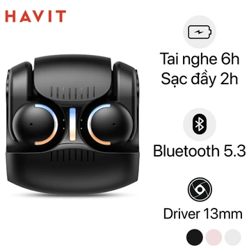Tai Nghe Havit Open-Ear OWS907, Truyền âm Định hướng, Bluetooth 5.3, Nghe Đến 24H - Hàng Chính Hãng