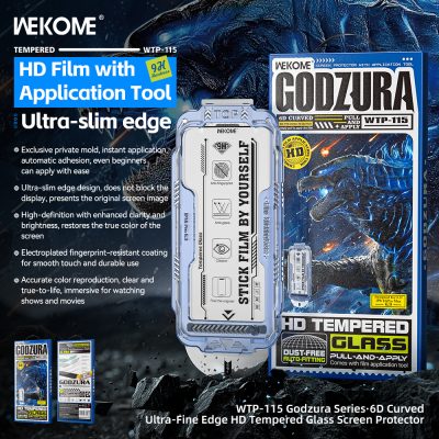 Kính Cường Lực Godzura WTP-115 Trong Suốt, Khung Tự Dán, Cong 6D - <p dir="ltr" data-pm-slice="1 1 []">Kính cường lực Godzura <strong>WTP-115</strong>, siêu mỏng 0.26mm, cong 6D, khung tự dán, trong suốt HD, chống vân tay, dầu, nước. Độ cứng 9H, bảo vệ màn hình khỏi va đập, trầy xước. Dán dễ, không bọt khí, cảm ứng mượt. Lý tưởng cho iPhone, giữ thẩm mỹ, trải nghiệm tối ưu.</p>