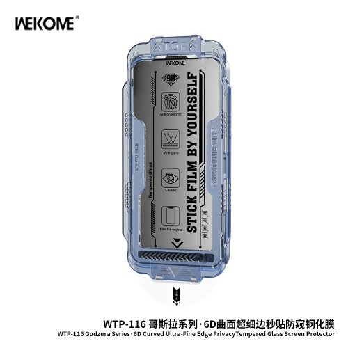 Kính Cường Lực Godzura WTP-116 Chống Nhìn Trộm, Khung Tự Dán, Chống Vân Tay - Hình ảnh 3