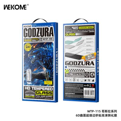 Kính Cường Lực Godzura WTP-115 Trong Suốt, Khung Tự Dán, Cong 6D