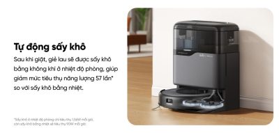 Robot Hút Bụi Lau Sàn Eufy C20 Omni - Khám phá ngay <strong>Robot hút bụi lau sàn eufy C20 Omni</strong>, giải pháp làm sạch toàn diện và tự động cho ngôi nhà của bạn. Với trạm sạc Omni "All-in-One", robot có thể tự động hút rác, giặt và sấy khô giẻ lau, giúp bạn hoàn toàn rảnh tay. Sản phẩm sở hữu lực hút mạnh mẽ 7.000Pa kết hợp công nghệ lau xoay Mop Master™ tốc độ cao, dễ dàng loại bỏ mọi bụi bẩn, lông thú và vết bẩn cứng đầu. Đặc biệt, <strong>eufy C20 Omni</strong> được trang bị công nghệ Pro-Detangle Comb™ tự động gỡ rối tóc thông minh và thiết kế siêu mỏng chỉ 8.5cm, làm sạch hiệu quả mọi ngóc ngách, kể cả gầm nội thất thấp. Đây là lựa chọn lý tưởng cho cuộc sống hiện đại và bận rộn.