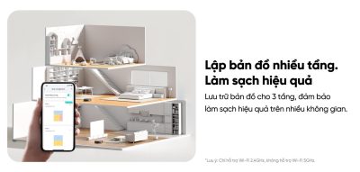 Robot Hút Bụi Lau Sàn Eufy C20 Omni - Khám phá ngay <strong>Robot hút bụi lau sàn eufy C20 Omni</strong>, giải pháp làm sạch toàn diện và tự động cho ngôi nhà của bạn. Với trạm sạc Omni "All-in-One", robot có thể tự động hút rác, giặt và sấy khô giẻ lau, giúp bạn hoàn toàn rảnh tay. Sản phẩm sở hữu lực hút mạnh mẽ 7.000Pa kết hợp công nghệ lau xoay Mop Master™ tốc độ cao, dễ dàng loại bỏ mọi bụi bẩn, lông thú và vết bẩn cứng đầu. Đặc biệt, <strong>eufy C20 Omni</strong> được trang bị công nghệ Pro-Detangle Comb™ tự động gỡ rối tóc thông minh và thiết kế siêu mỏng chỉ 8.5cm, làm sạch hiệu quả mọi ngóc ngách, kể cả gầm nội thất thấp. Đây là lựa chọn lý tưởng cho cuộc sống hiện đại và bận rộn.