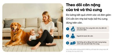 Cân Điện Tử Thông Minh eufy C20 - Hàng Chính Hãng | Phân Tích 16 Chỉ Số Cơ Thể, Kết Nối App EufyLife - Khám phá ngay cân điện tử thông minh <strong>eufy C20</strong>, người bạn đồng hành lý tưởng trên hành trình chăm sóc sức khỏe toàn diện. Với khả năng phân tích chính xác 16 chỉ số sinh trắc học quan trọng, <strong>eufy C20</strong> giúp bạn thấu hiểu cơ thể một cách sâu sắc nhất. Thiết bị sở hữu thiết kế tinh tế, màn hình TFT 3.36 inch hiển thị thông tin trực quan và kết nối dễ dàng với ứng dụng EufyLife qua Bluetooth. Theo dõi tiến trình, đặt mục tiêu và quản lý sức khỏe cho cả gia đình chưa bao giờ dễ dàng đến thế. Với độ chính xác cao và khả năng lưu trữ không giới hạn hồ sơ người dùng, đây là lựa chọn hoàn hảo cho mọi gia đình hiện đại.