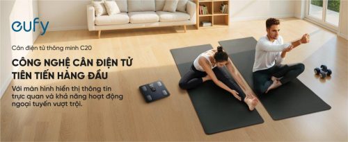 Cân Điện Tử Thông Minh eufy C20 - Hàng Chính Hãng | Phân Tích 16 Chỉ Số Cơ Thể, Kết Nối App EufyLife - Hình ảnh 16