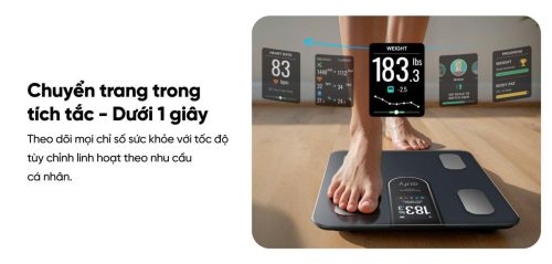 Cân Điện Tử Thông Minh eufy C20 - Hàng Chính Hãng | Phân Tích 16 Chỉ Số Cơ Thể, Kết Nối App EufyLife - Hình ảnh 18