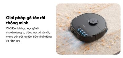 Robot hút bụi lau sàn eufy X10 Pro Omni - Nâng tầm trải nghiệm dọn dẹp nhà cửa với <strong>Robot hút bụi lau sàn eufy X10 Pro Omni</strong>, giải pháp làm sạch thông minh và toàn diện đến từ thương hiệu uy tín Eufy. Sản phẩm sở hữu lực hút mạnh mẽ 8.000 Pa, hệ thống lau xoay kép MopMaster™ 2.0 tạo áp lực 1kg và công nghệ AI.See™ nhận diện hơn 100 vật thể, giúp làm sạch sâu mọi ngóc ngách và né tránh chướng ngại vật một cách thông minh. Điểm nhấn của <strong>eufy X10 Pro Omni</strong> là trạm sạc Omni đa năng, tự động giặt giẻ, sấy khô bằng khí nóng, hút rác và châm nước, mang đến sự tiện lợi rảnh tay tuyệt đối. Đây là trợ thủ đắc lực cho mọi gia đình hiện đại, đặc biệt là nhà có nuôi thú cưng.