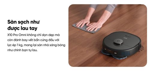 Robot hút bụi lau sàn eufy X10 Pro Omni - Hình ảnh 11
