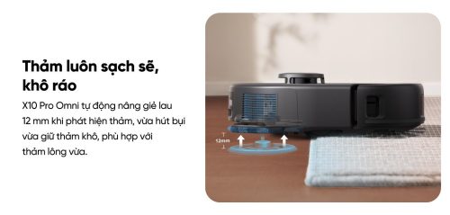 Robot hút bụi lau sàn eufy X10 Pro Omni - Hình ảnh 14