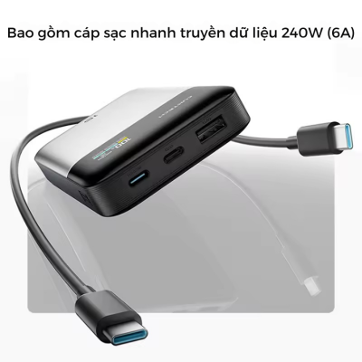 Pin sạc dự phòng Cuktech 15 Air Power Bank 15.000mAh 100W (PB150S) -