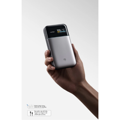 Pin sạc dự phòng Cuktech 15 Air Power Bank 15.000mAh 100W (PB150S) -