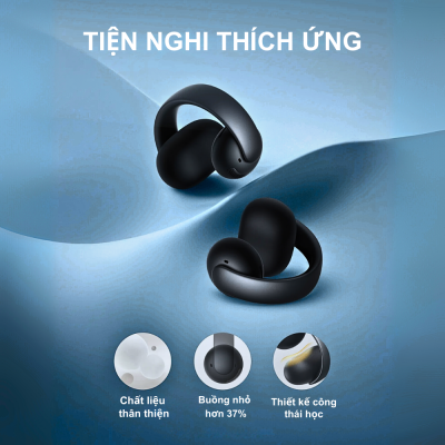 Tai nghe thể thao Anker Soundcore AeroClip A3388 - Thiết Kế Kẹp Tai Thoải Mái, Chống Nước IPX4, Âm Bass Mạnh Mẽ - Trải nghiệm sự tự do và thoải mái tuyệt đối với <strong>tai nghe thể thao Anker Soundcore AeroClip A3388</strong>. Với thiết kế kẹp tai mở độc đáo, sản phẩm mang lại cảm giác dễ chịu suốt ngày dài, lý tưởng cho mọi hoạt động từ tập luyện, chạy bộ đến làm việc. Tận hưởng chất âm vượt trội với âm bass mạnh mẽ được tăng cường bởi công nghệ BassUp độc quyền và màng loa titan 12mm. Chuẩn chống nước IPX4 giúp bạn an tâm luyện tập dưới mọi điều kiện thời tiết. Được trang bị <span class="css-1jxf684 r-bcqeeo r-1ttztb7 r-qvutc0 r-poiln3 r-1x3r274"><span class="css-1jxf684 r-bcqeeo r-1ttztb7 r-qvutc0 r-poiln3">Công nghệ </span></span><span class="css-1jxf684 r-bcqeeo r-1ttztb7 r-qvutc0 r-poiln3 r-b88u0q r-1x3r274"><span class="css-1jxf684 r-bcqeeo r-1ttztb7 r-qvutc0 r-poiln3"><span class="css-1jxf684 r-bcqeeo r-1ttztb7 r-qvutc0 r-poiln3 r-1x3r274">SweatGuard</span></span></span><span class="css-1jxf684 r-bcqeeo r-1ttztb7 r-qvutc0 r-poiln3 r-1x3r274"><span class="css-1jxf684 r-bcqeeo r-1ttztb7 r-qvutc0 r-poiln3 r-1x3r274"><span class="css-1jxf684 r-bcqeeo r-1ttztb7 r-qvutc0 r-poiln3"> của Anker là một lớp phủ nano chống thấm tiên tiến, giúp bảo vệ các linh kiện bên trong tai nghe khỏi mồ hôi, độ ẩm và các tác nhân ăn mòn khác. Công nghệ này đảm bảo tai nghe hoạt động bền bỉ trong các điều kiện khắc nghiệt như tập luyện thể thao, chạy bộ hoặc sử dụng dưới mưa nhẹ một giải pháp bảo vệ chống mồ hôi và nước được thiết kế đặc biệt cho các thiết bị âm thanh, như tai nghe không dây</span></span></span>. Công nghệ 4 micro tích hợp AI đảm bảo cuộc gọi luôn trong trẻo và rõ ràng, ngay cả trong môi trường ồn ào nhất. Đây chính là người bạn đồng hành không thể thiếu cho phong cách sống năng động của bạn.