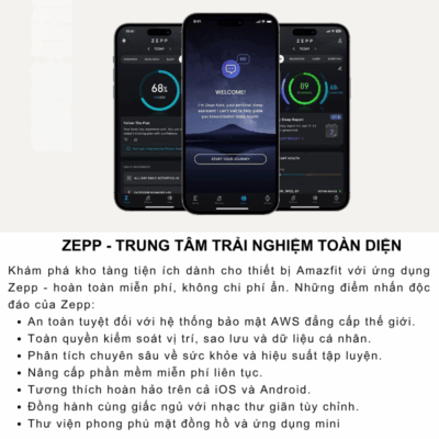 Đồng Hồ Thông Minh Amazfit Active 2 - Nâng Tầm Luyện Tập, Tối Ưu Sức Khỏe - Chinh phục mọi mục tiêu với <strong>Đồng hồ Amazfit Active 2</strong>, người bạn đồng hành không thể thiếu cho lối sống năng động. Phiên bản nâng cấp này mang đến thiết kế cao cấp, màn hình AMOLED sắc nét, cùng loạt tính năng theo dõi sức khỏe và thể thao chuyên sâu. Với GPS đa băng tần chính xác, hơn 150 chế độ luyện tập, đo SpO2, nhịp tim 24/7 và theo dõi giấc ngủ, <strong>Amazfit Active 2</strong> giúp bạn hiểu rõ cơ thể mình hơn bao giờ hết. Tích hợp Zepp OS mượt mà, thời lượng pin ấn tượng và khả năng gọi điện Bluetooth, <strong>Đồng hồ Amazfit Active 2</strong> sẽ thúc đẩy bạn vượt qua giới hạn và sống khỏe mạnh hơn mỗi ngày.